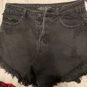 wild fable black shorts